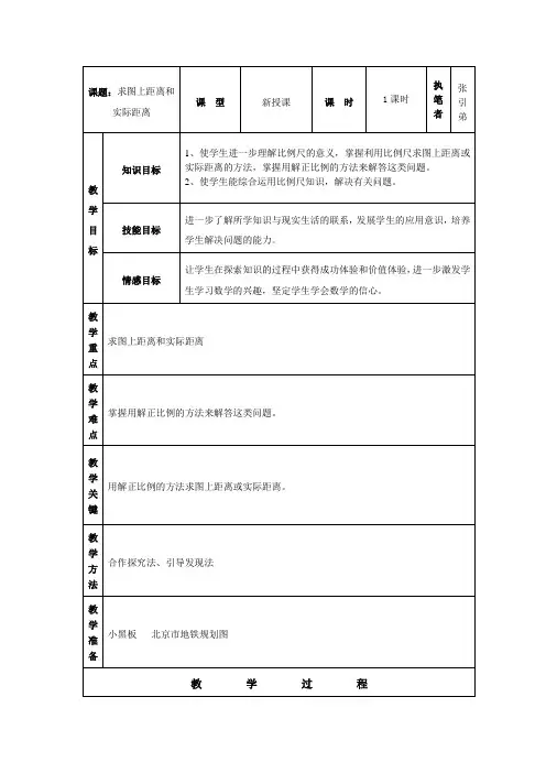 课题：求图上距离或实际距离