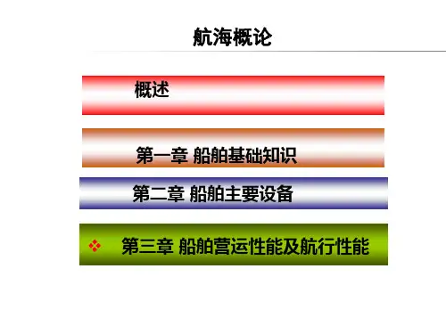 船舶概论(培训)PPT