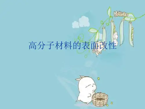 高分子材料的表面改性