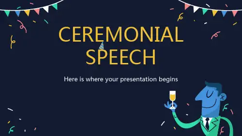 商务演讲演示PPT模板