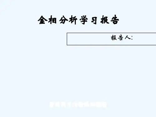 金相分析学习报告 PPT