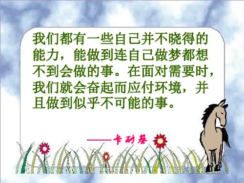 发现自己的潜能PPT课件