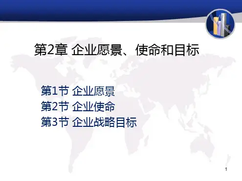 _企业愿景使命和目标