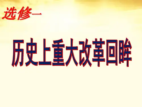 _专题一_   梭伦改革