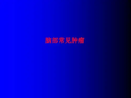 《脑部常见肿瘤》PPT课件
