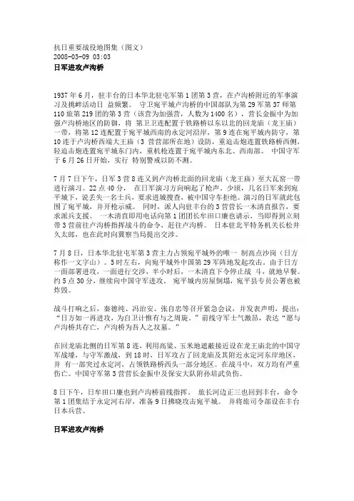 抗日重要战役地图集