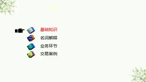 融资融券业务基础培训课件