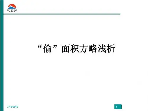 “偷面积”的实用案例分析资料
