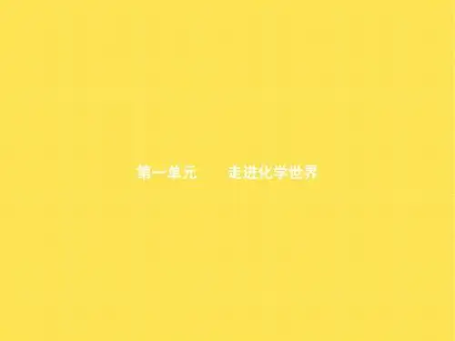 【初中化学】走进化学世界PPT课件21(4份) 人教版