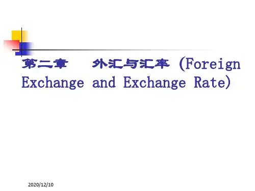 外汇与汇率基础讲义.pptx