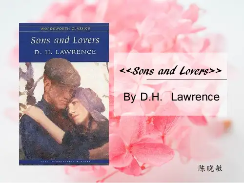 sons and lovers