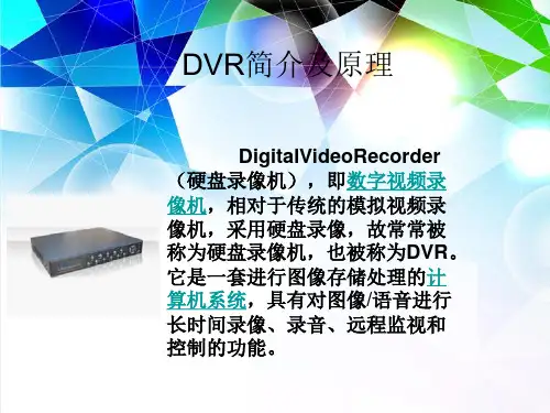 DVR简介及原理