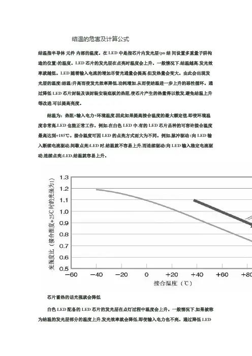 结温的危害及计算公式