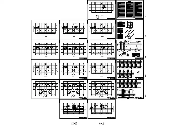 某厂房车间全套采暖设计施工CAD图纸