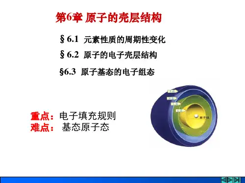 第6章 原子的壳层结构