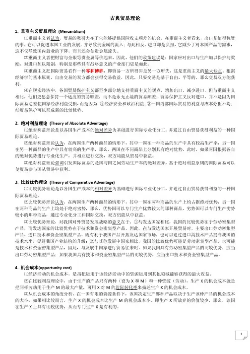 复旦大学：国际经济学