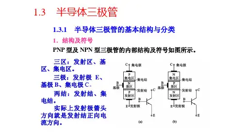 半导体三极管的识别与检测