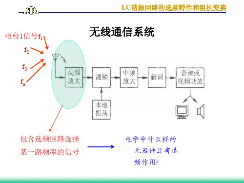 1高频-LC选频与阻抗变换-少公式