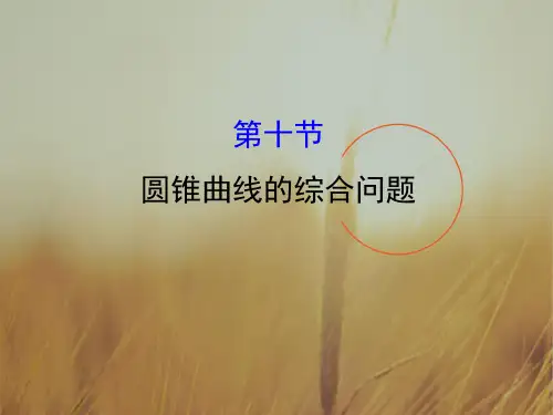全程复习方略2018版高考数学理一轮复习课件 全国版：第八章 平面解析几何 8.10 精品
