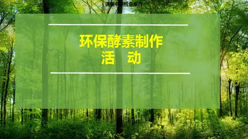 环保酵素制作(课件)综合实践活动六年级全国通用(2024版)