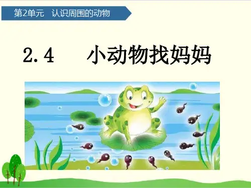 冀教版科学PPT《动物》专家课件1