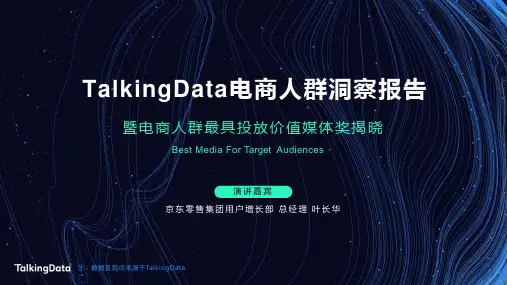 【消费人群分析】TalkingData-电商人群洞察报告_市场营销策划2021_消费人群分析报告_p
