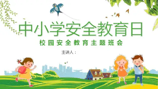 011 国家安全教育日主题班会PPT