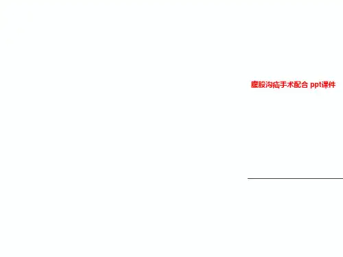 腹股沟疝手术配合 ppt课件