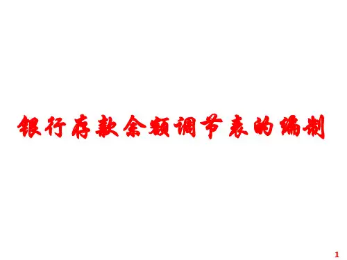 实操5_银行存款余额调节表的编制汇总