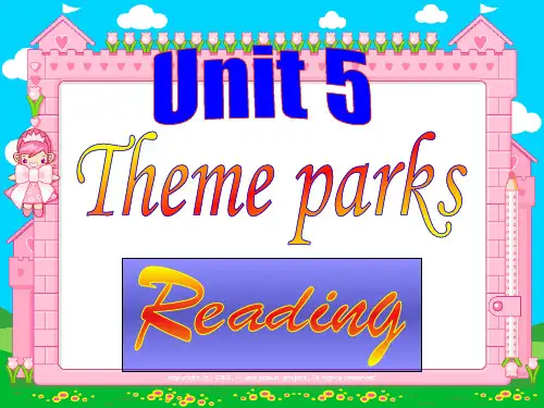 人教高中英语必修4 Unit5 ReadingPPT