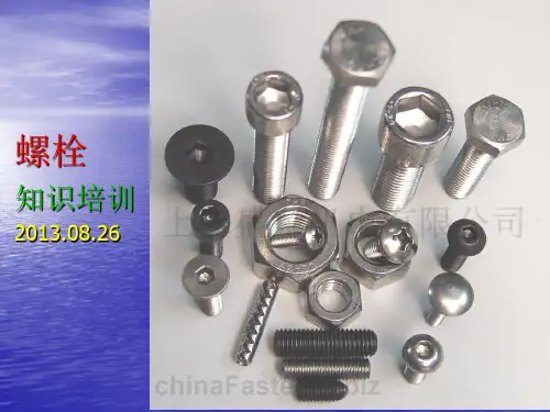 新螺栓知识培训