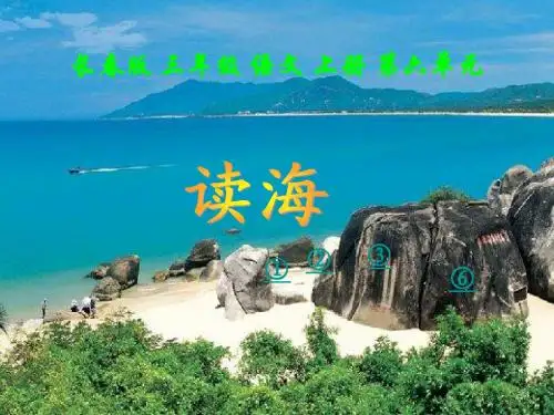 三年级语文上册第六单元读海PPT课件2长春版