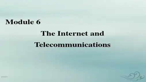 module 6  section ⅰ 外研版英语必修一同步课件(共33张ppt)