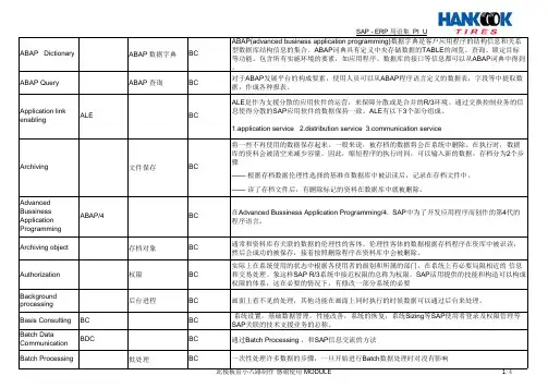 sap用语集中文.xls