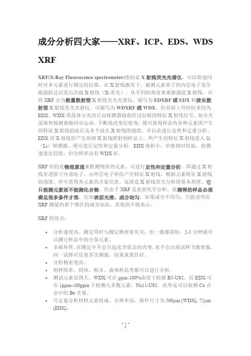 元素分析仪器介绍
