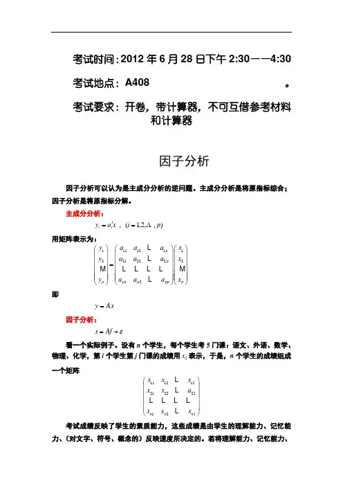 08章—因子-SPSS
