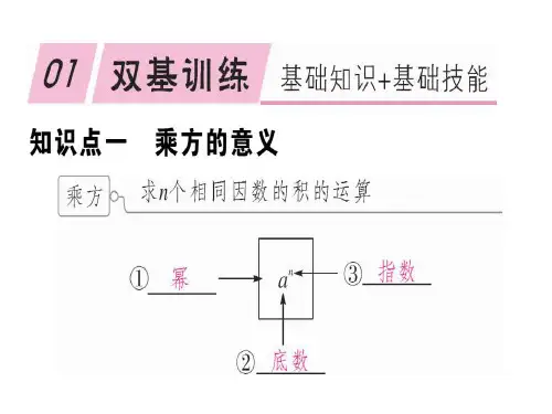 秋七年级数学北师大版上册课件：2.9 有理数的乘方.pptx (共25张PPT)