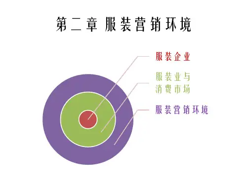 服装市场营销 营销环境