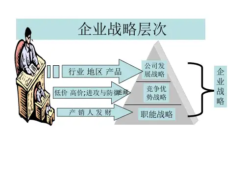 企业战略层次