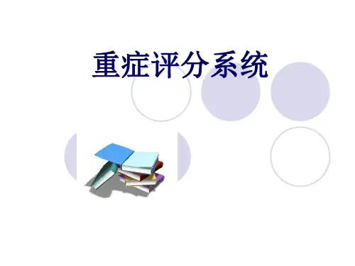 重症评分量表