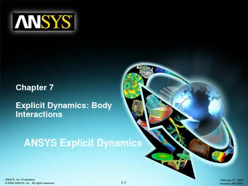 Explicit_Dynamics_Chapter 7_Body_Interactions