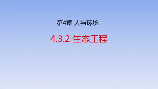 【公开课】生态工程的实例和发展前景课件2022-2023学年高二上学期生物人教版选择性必修2