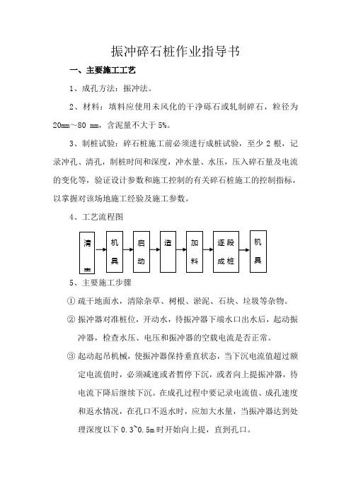 2-振冲碎石桩作业指导书
