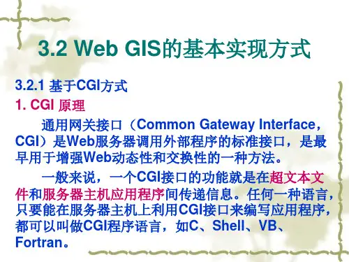 WebGIS的基本实现方式.ppt