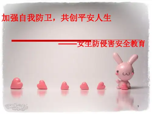 防性侵安全教育PPT演示课件