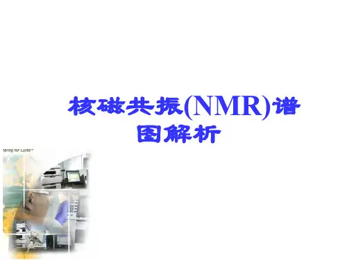 核磁共振谱图解析