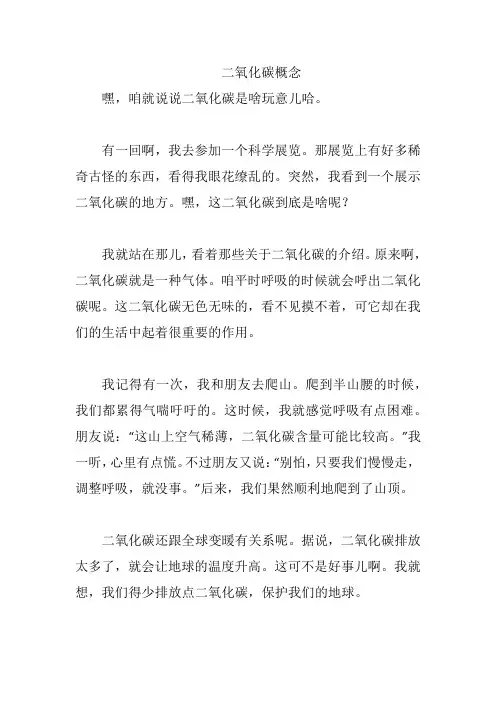 二氧化碳概念