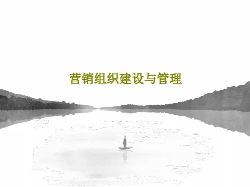 营销组织建设与管理共53页