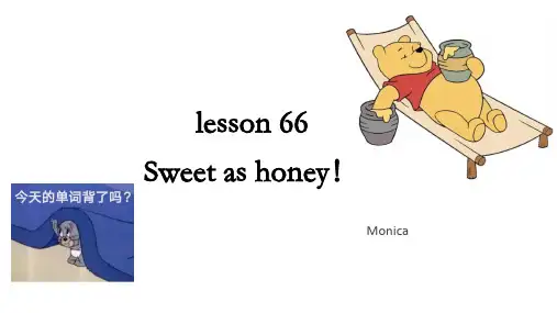 新概念英语第二册 lesson66 课件