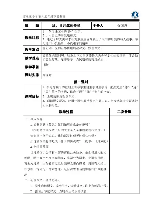 23.日月潭的传说2